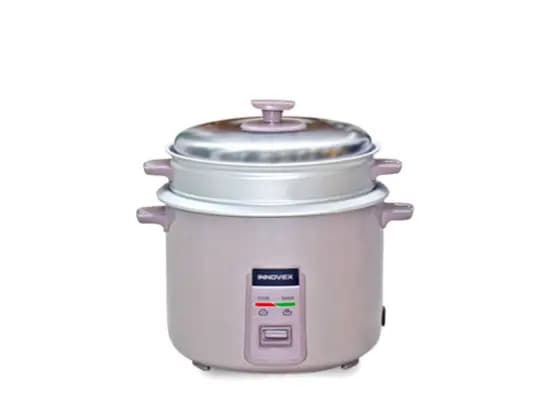 Innovex Rice Cooker – 1.8L (IRC186BRN) with 1 year warranty