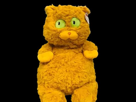 Cute Kitty Yellow Plush Toy