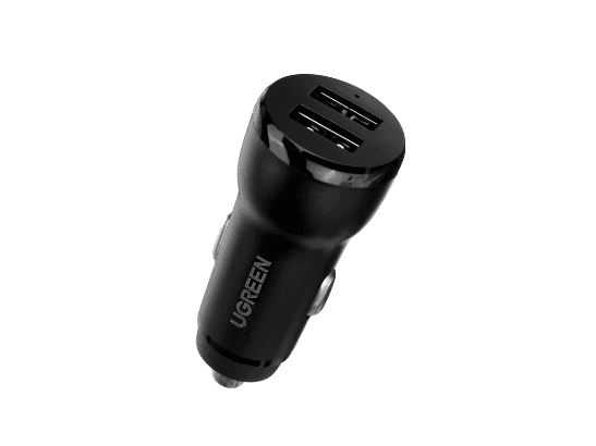 Ugreen 15W Dual USB Port  Car Charger  CD215 - 60710
