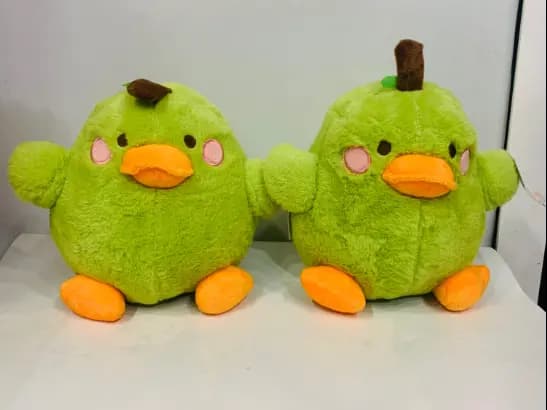 Cute Green Bird Plush Toy (2)