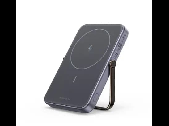 UGREEN 5000mAh Magnetic Wireless Power Bank Space Grey and Purple - PB571 (3)