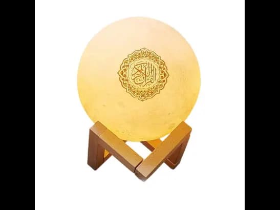 Equantu SQ168 White Moon Lamp Quran Speaker with 1 Month Warranty (2)