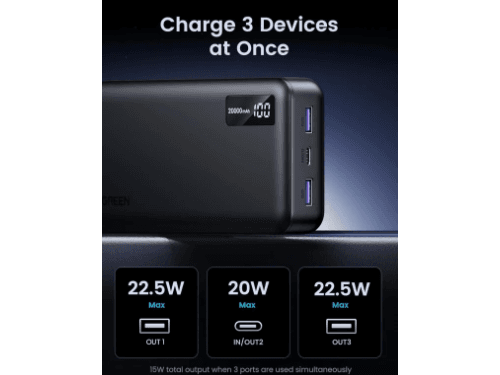 UGREEN 25683 20000mAh 22.5W Power Bank (3)