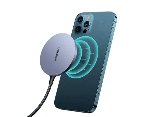 Ugreen Magnetic Wireless Charger 15W Max Space Gray CD245 - 30233 (2)