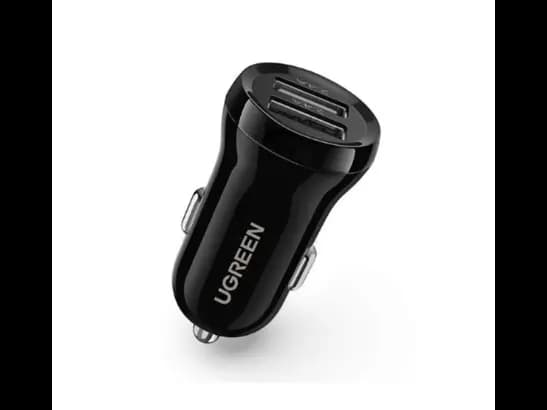 Ugreen ED018 24W Dual USB Car Charger (Dual USB-A  Car Charger) - 50875