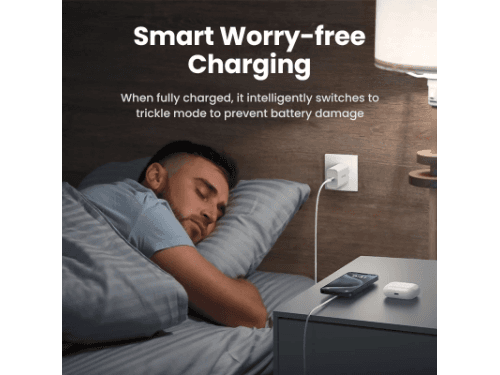 UGREEN W703 Magnetic Wireless Charger 15W White - 35565 (7)