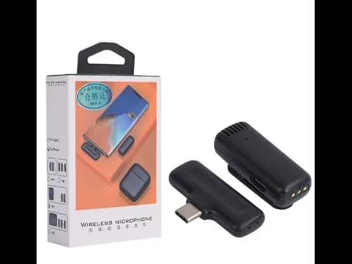 Microphone Wireless Professional System Youtube Studio Equipment Portable Wireless Lavalier Mics