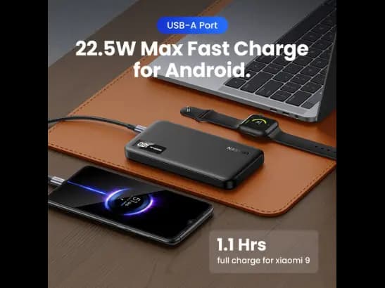 UGREEN 20W 10000mAh  Two-way Fast Charging  Power Bank Black - PB311 (4)