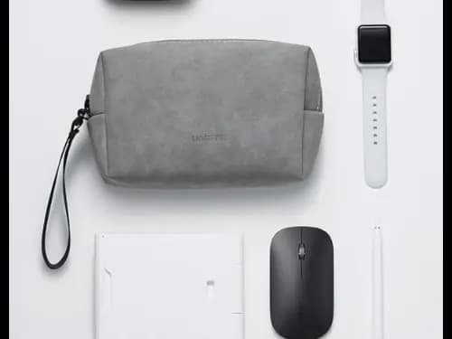 UGREEN LP285 Electronics Accessories Storage Bag with Lanyard (Gray) - 80520 (2)