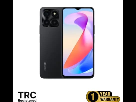 Honor X6A 4GB 128GB Black Phone with 1 Year Warranty