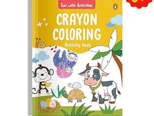 Fun with Activities: Crayon Coloring - Activity Book - 9789815127737