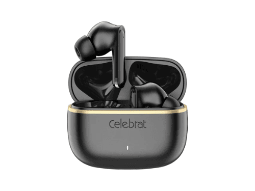 Celebrat WD03 Earbuds - Black / Blue