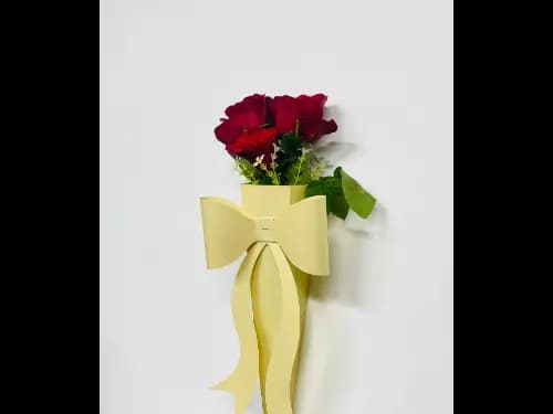 3 Red Rose Flower Bouquet for Valentines (3)