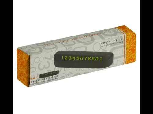 Number Holder  - Black