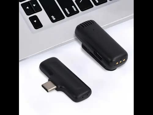 Microphone Wireless Professional System Youtube Studio Equipment Portable Wireless Lavalier Mics (4)