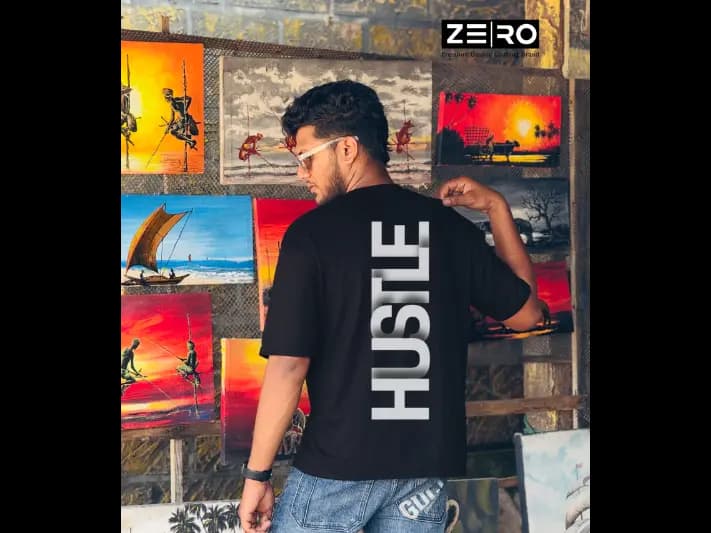 Printed Men's Comfortable High Quality Oversized Baggy Short Sleeve T-Shirts