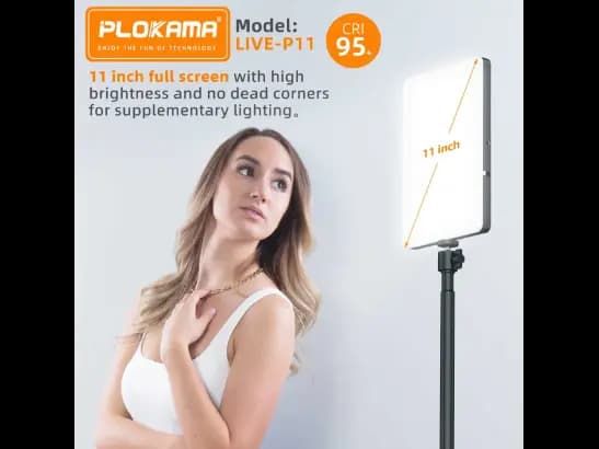 LED Fill Light Panel Video Light Plokama LIVE-P11 (2)