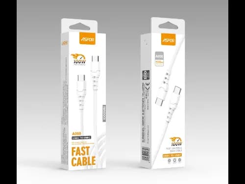 Aspor A098 Type-C to Type-C 100W PD Fast Charging Cable (3)