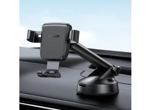 Ugreen Gravity Phone Holder with Suction-Cup (60990B) – Black (3)