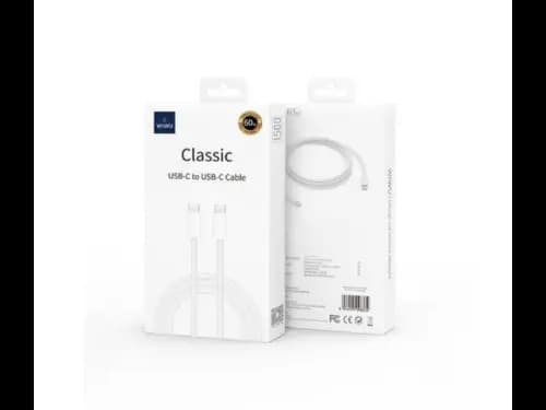 Wiwu Wi-C032 Classic 60W Fast Charging Type-C to Type-C Cable 1.5M (4)
