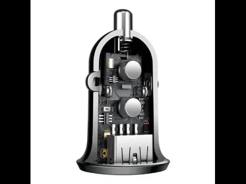 Baseus Car Charger 4.8A Grain Pro Dual USB with 6 Months Warranty (5)