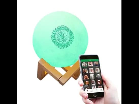Equantu SQ168 White Moon Lamp Quran Speaker with 1 Month Warranty (3)