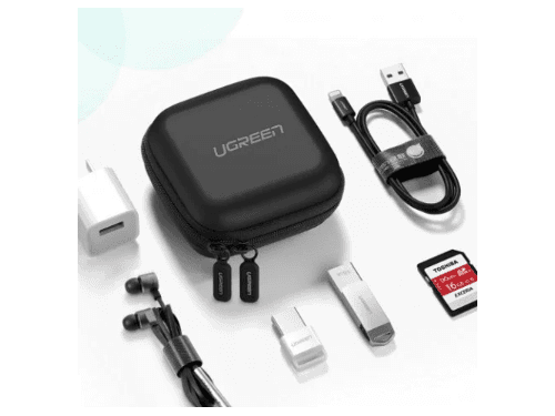 Ugreen Earphone Storage Bag (Black) LP128 - 40816 (4)