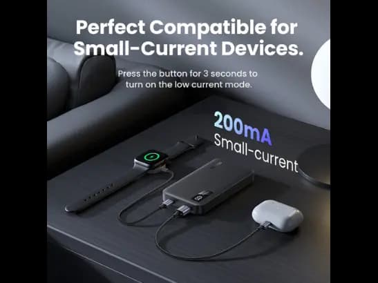UGREEN 20W 10000mAh Two-way Fast Charging Power Bank Black - PB311 (6)