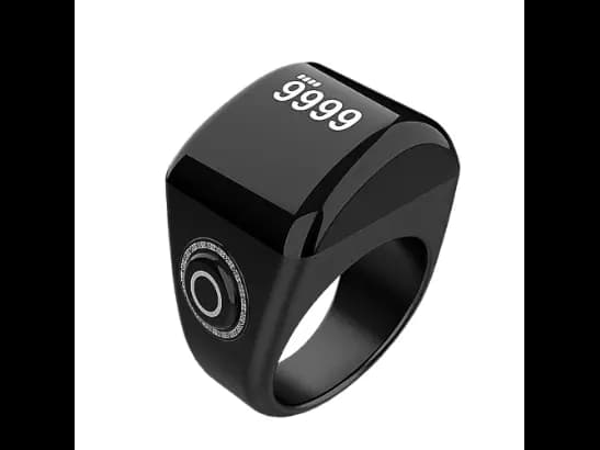 Equantu QB702 Lite Plastic Zikr Ring Tasbih Ring With App-control Qibla Counter Prayer Reminder (2)