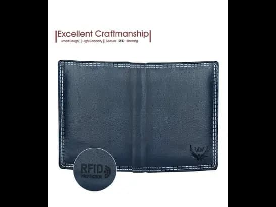 Genuine Leather Bi-Fold Wallet (3)