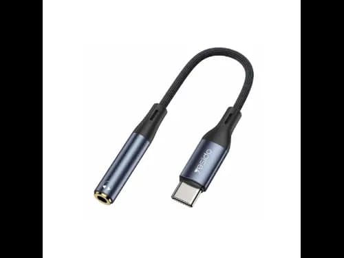 Yesido YAU38 Audio Cable Type-C To 3.5MM Headphone Adapter