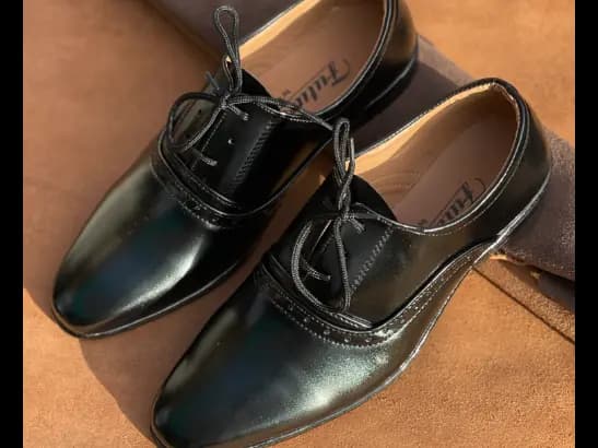 Men’s Oxford Jet Black Shoe