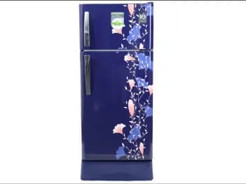 Abans 190L Defrost Green Pro Refrigerator - R600 Gas (Blue Floral)