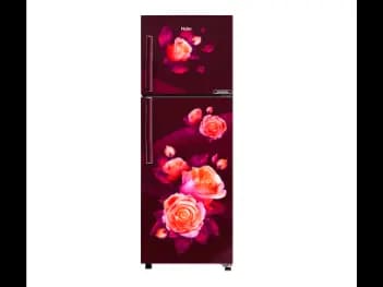Haier 240L No Frost Double Door Inverter Refrigerator - Red Rose Floral (5)