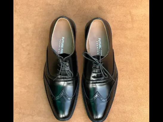 Men’s Jet Black Oxford Shoe