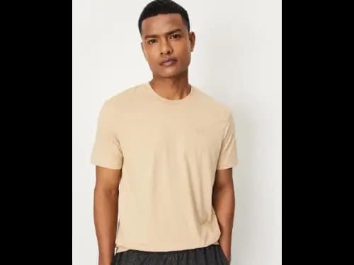 Regular Fit Crew-Neck Short-Sleeves T-Shirt