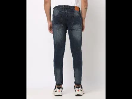 Lightly Washed & Distressed Relaxed Fit Jeans (3)