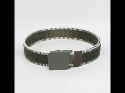 Men Webbed Wide Belt with Release-Buckle Closure (2)