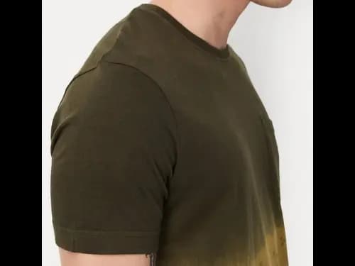 Regular Fit Tie & Dye Crew-Neck T-Shirt (3)