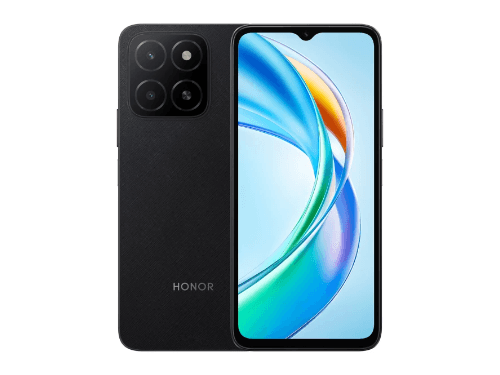 Honor X5B (4GB / 64GB) with Ocean Blue and Black Colors