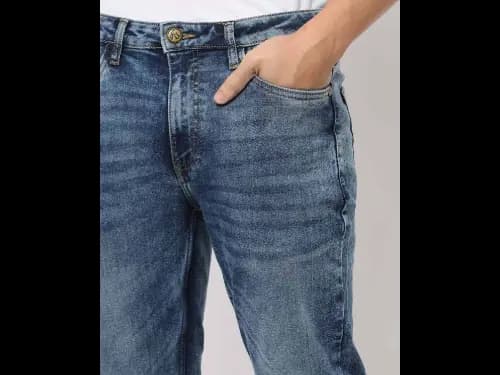 Acid Heavily Washed Slim Fit Jeans (3)