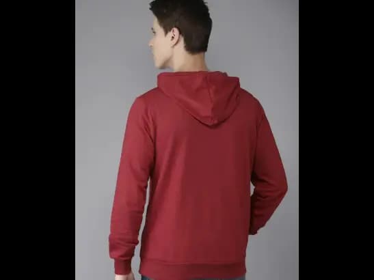 Hoodie with Kangaroo Pockets & Drawstrings (3)