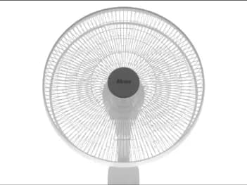 Abans Arctic White Stand Fan - Rust Free (3)
