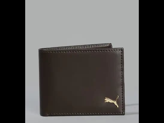Bi-Fold Wallet with Metal Logo