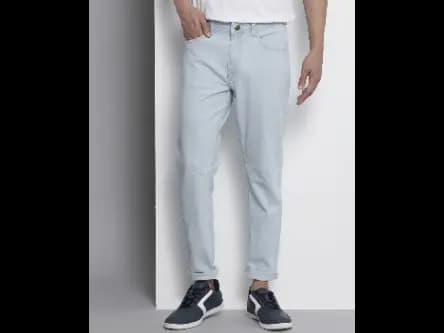 Lightly Washed Slim Fit Jeans