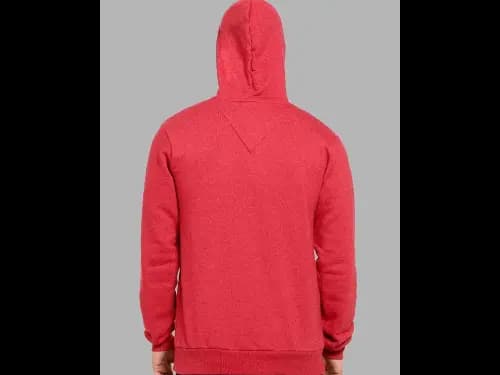 Typographic Print Hoodie with Kangaroo Pocket (4)