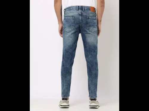 Acid Heavily Washed Jeans (3)
