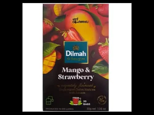 Dilmah Mango and Strawberry Flavoured Ceylon Black Tea – 20 Tea Bags (2)