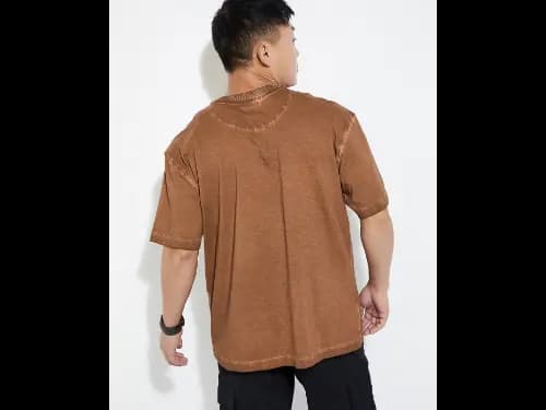 URB_N Men Oversized Pigment Dyed T-Shirt (4)