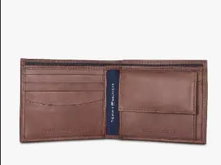 Bi-Fold Wallet with Striped Panel (4)